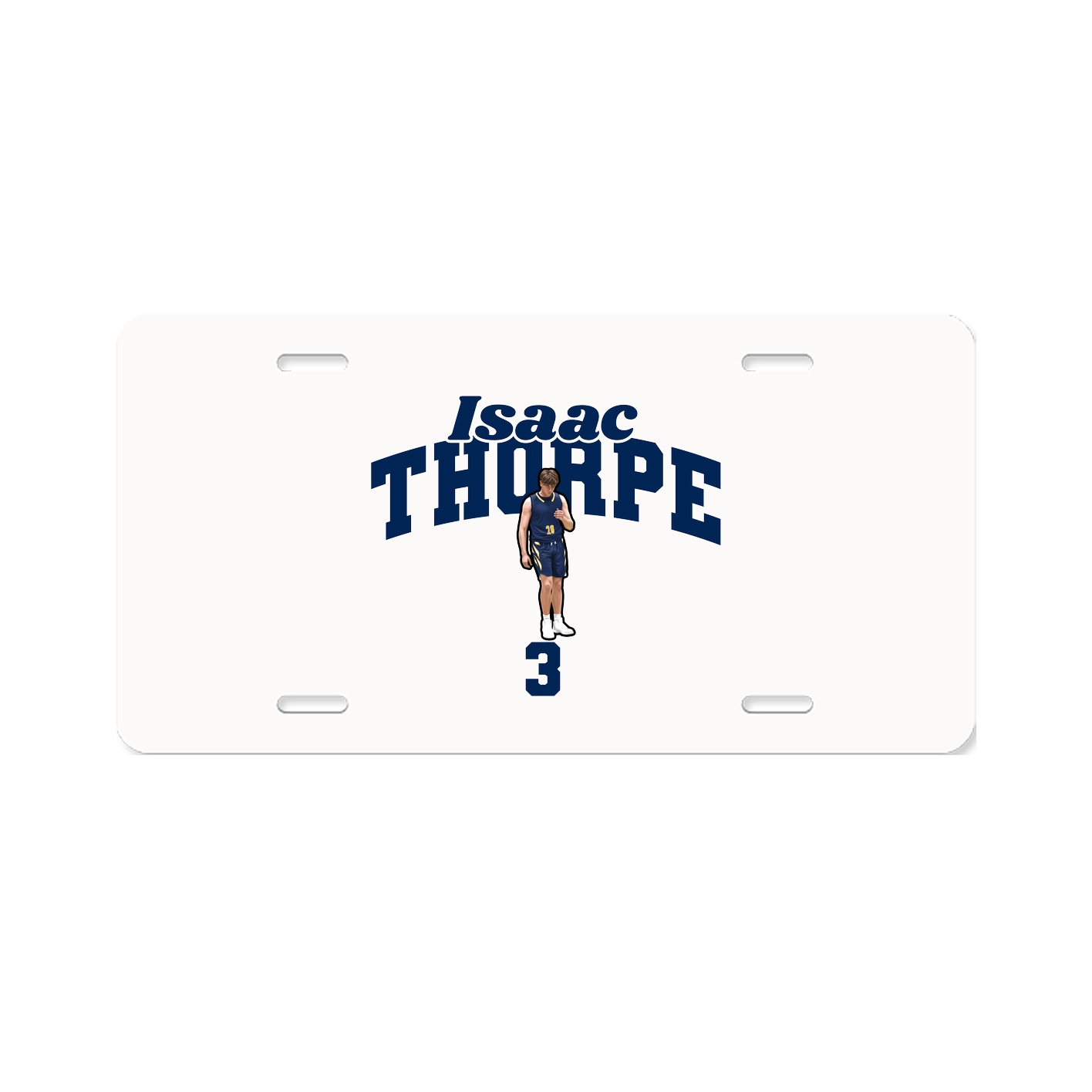 License Plate — Signature Arch in Classic