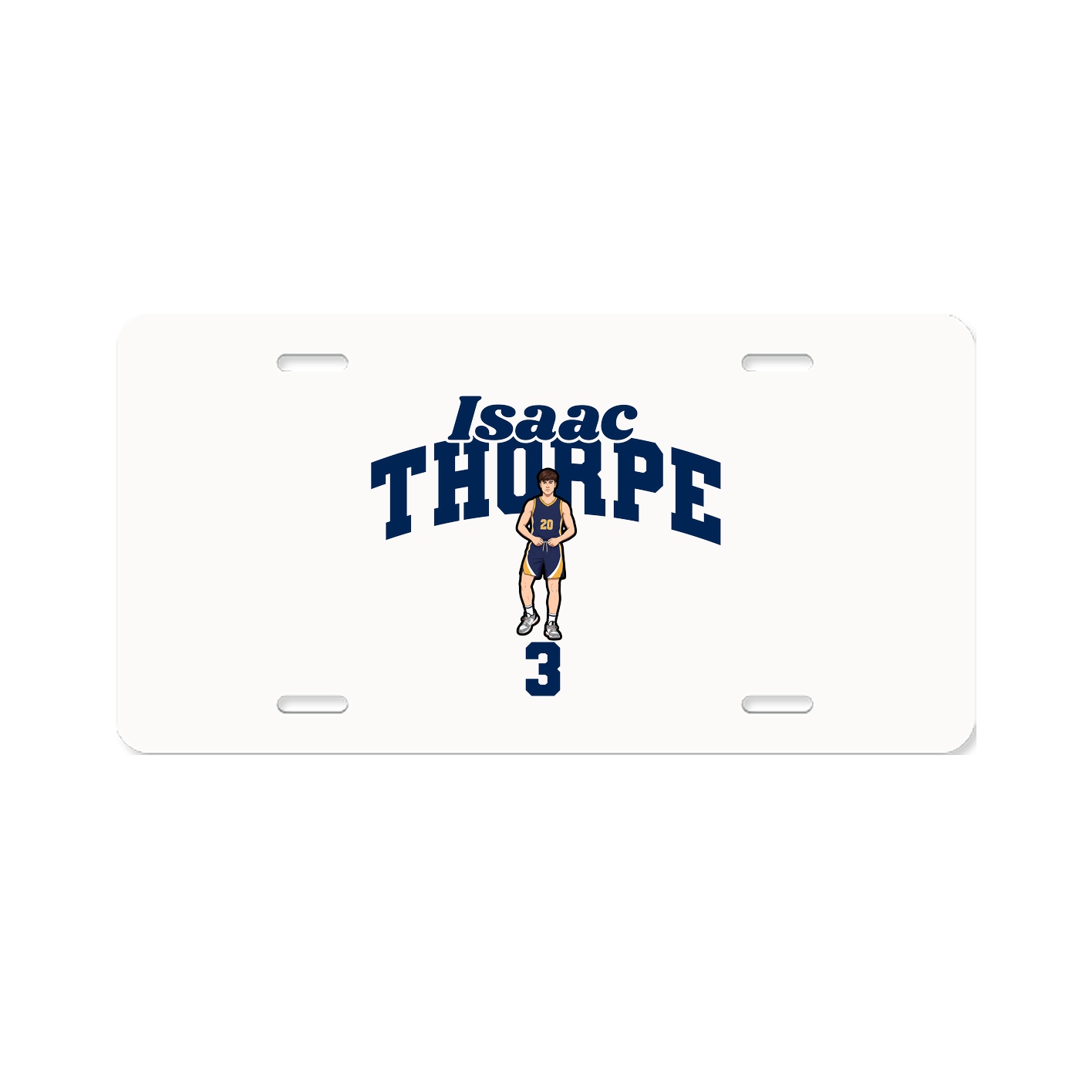 License Plate — Signature Arch in Classic