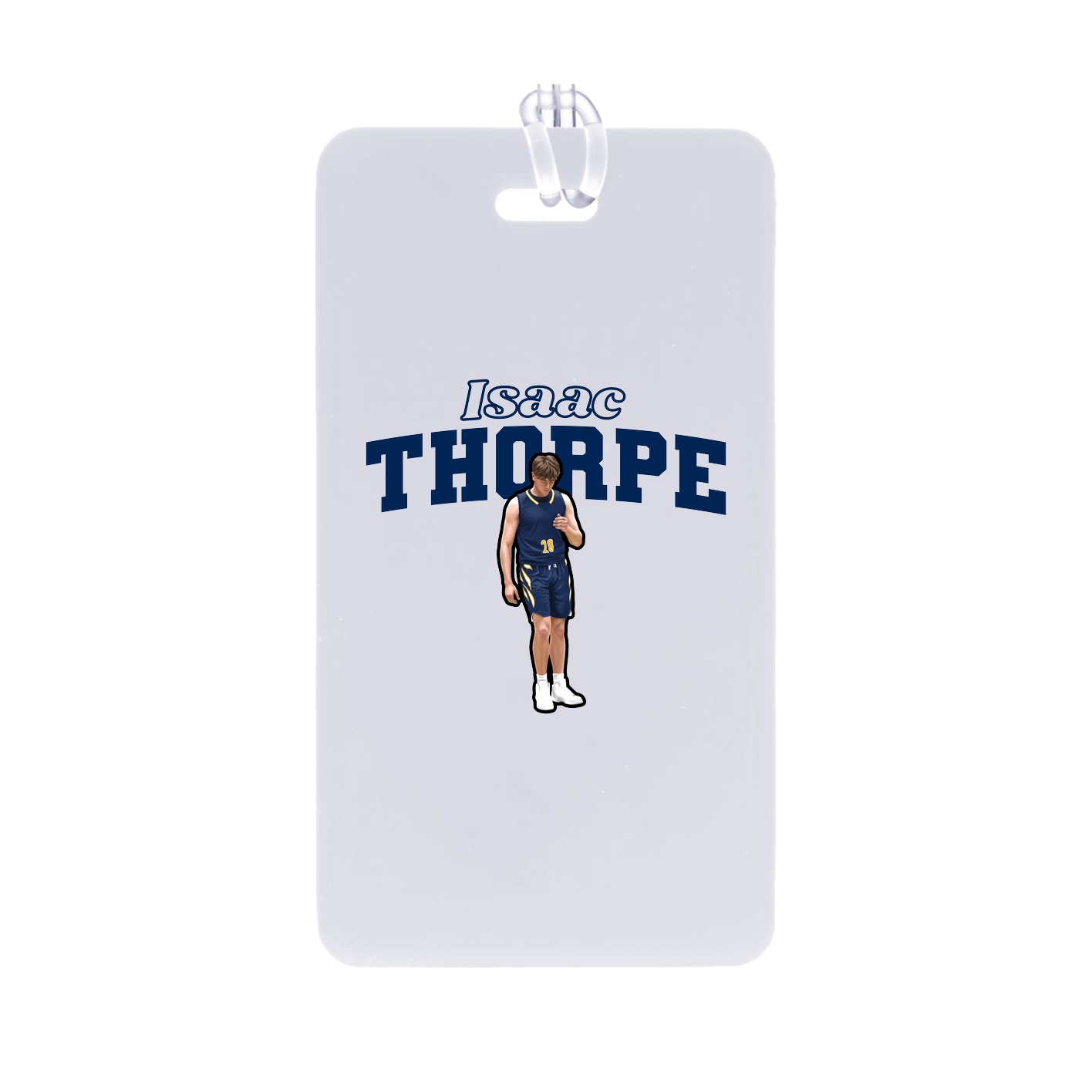 Bag Tag — Name Arch in Classic