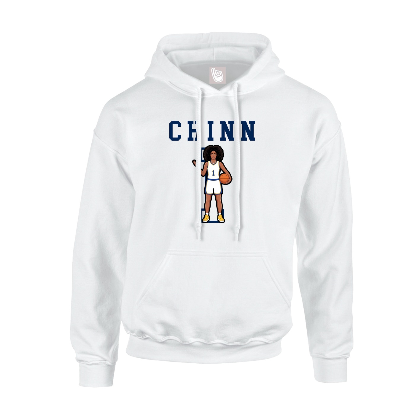 Hoodie — Shirsey in White