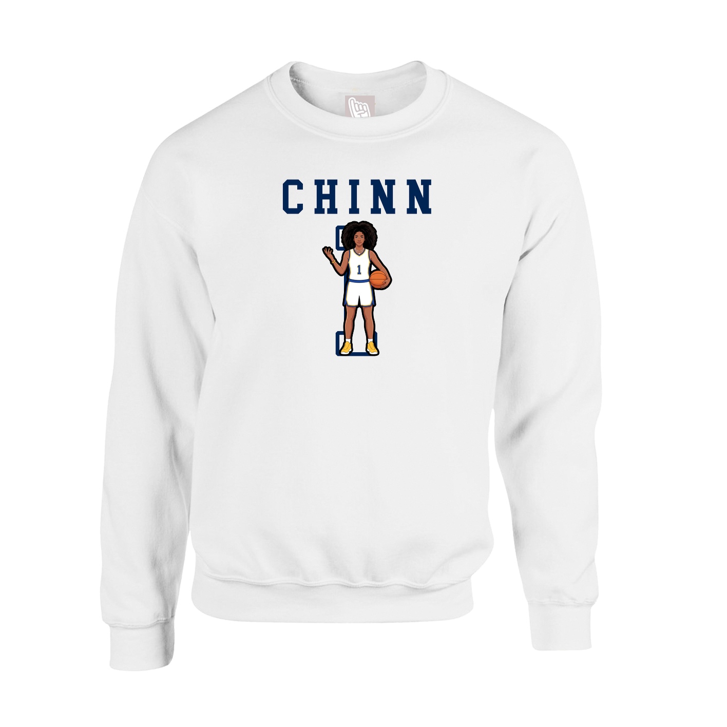 Fleece Crew — Shirsey in White