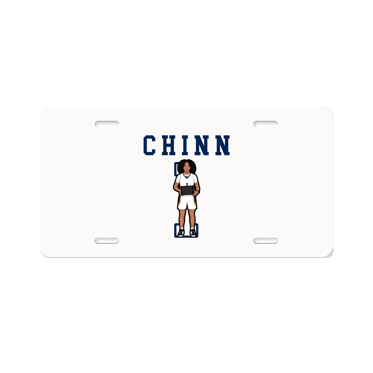 License Plate — Shirsey in Classic