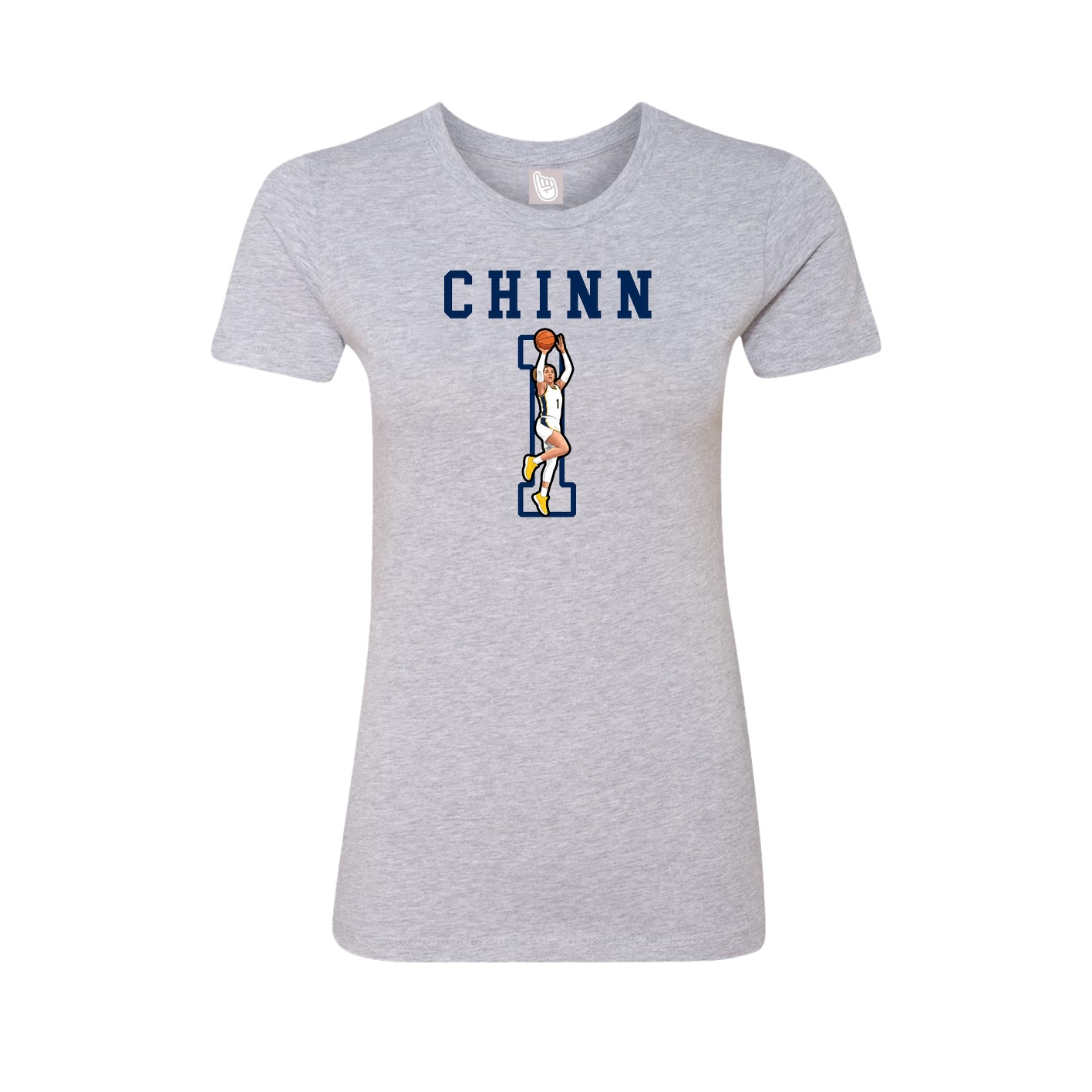 Fitted Women's Tee — Shirsey in Grey