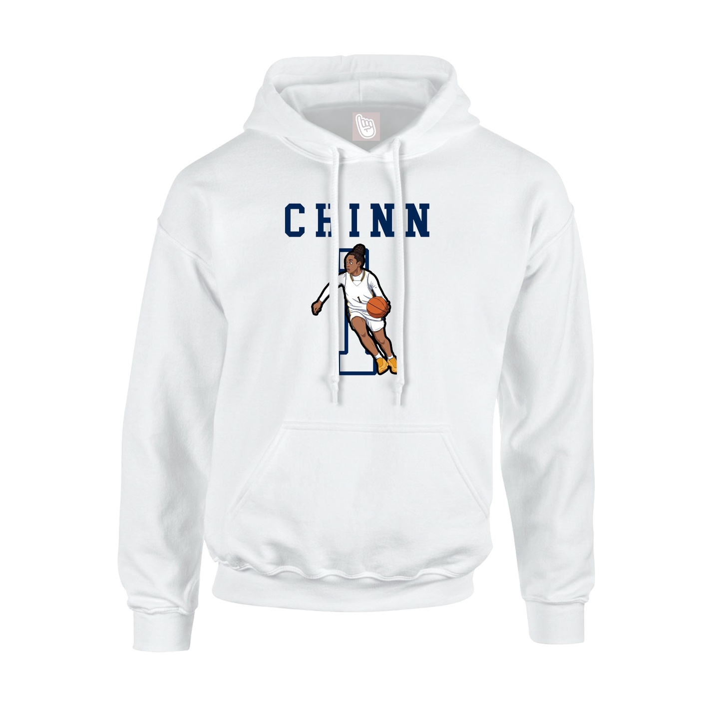 Hoodie — Shirsey in White
