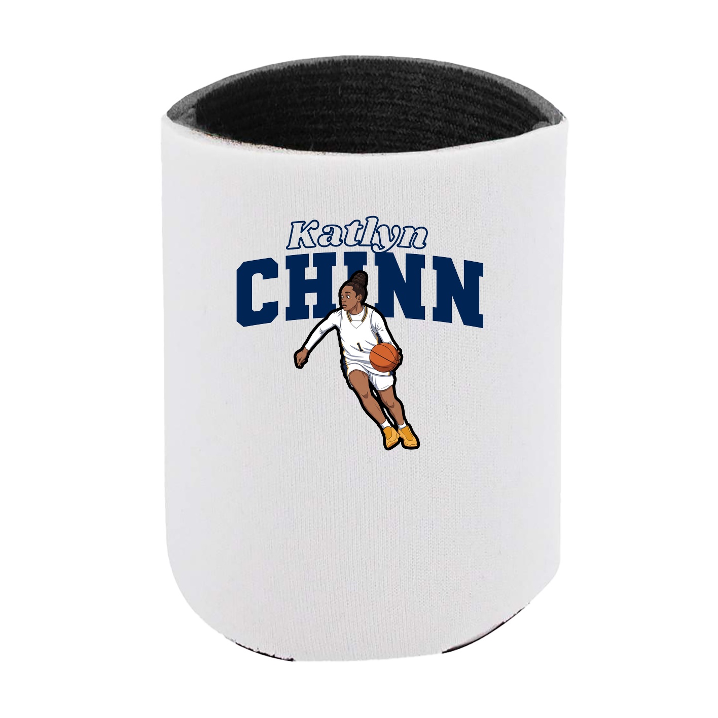 Can Holder — Name Arch in White
