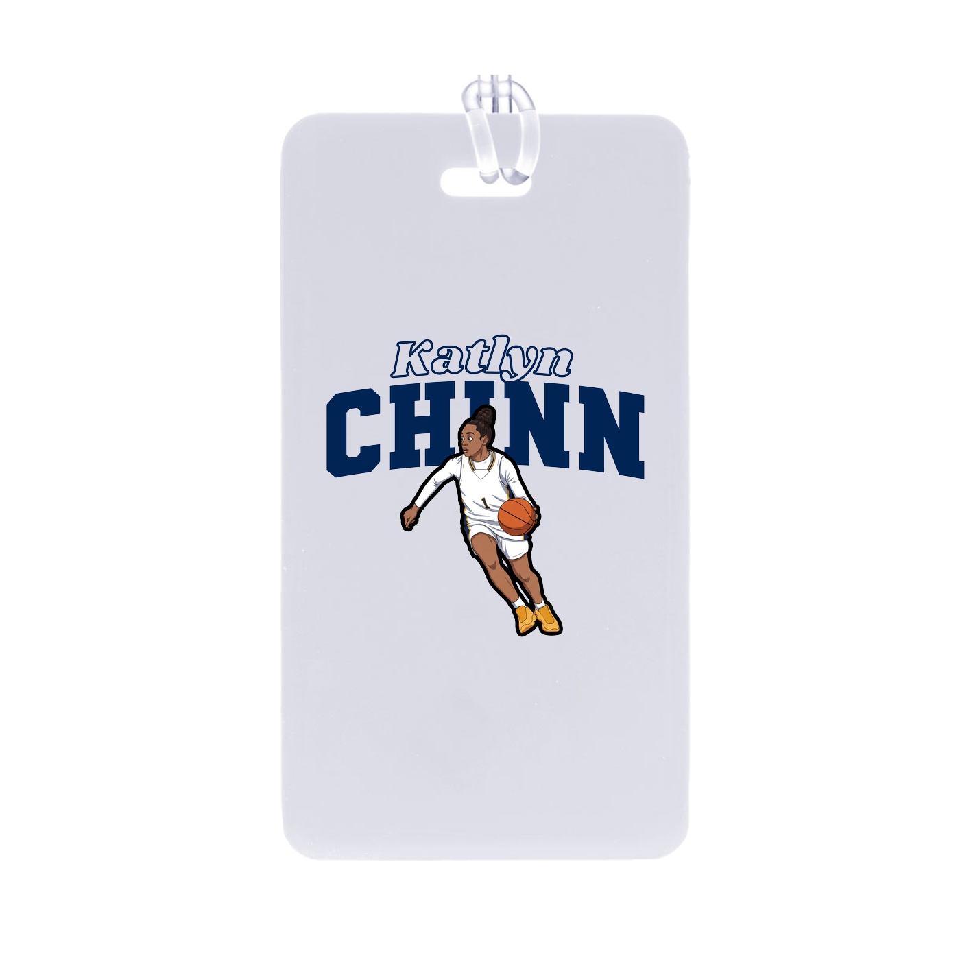 Bag Tag — Name Arch in Classic