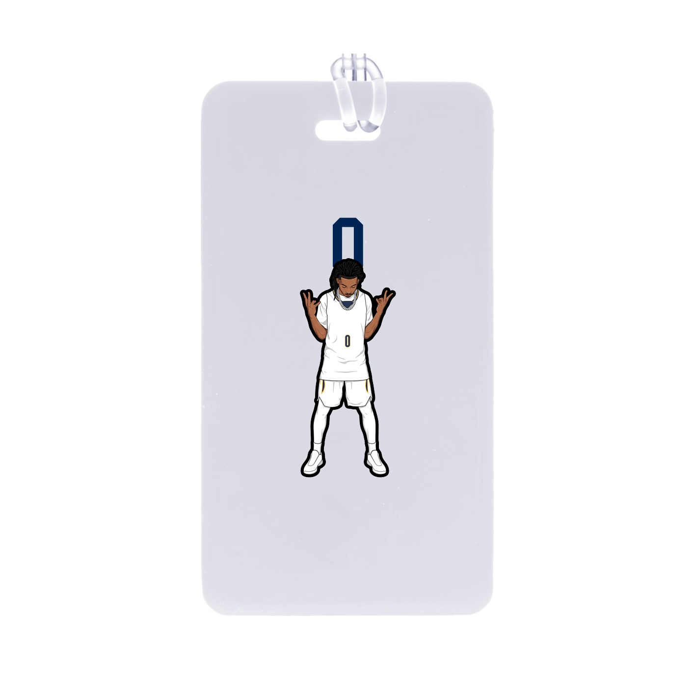 Bag Tag — Number Top in Classic