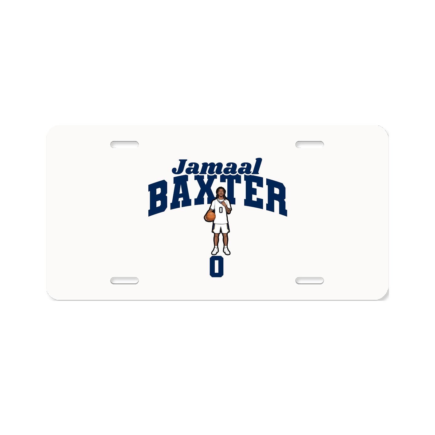 License Plate — Signature Arch in Classic