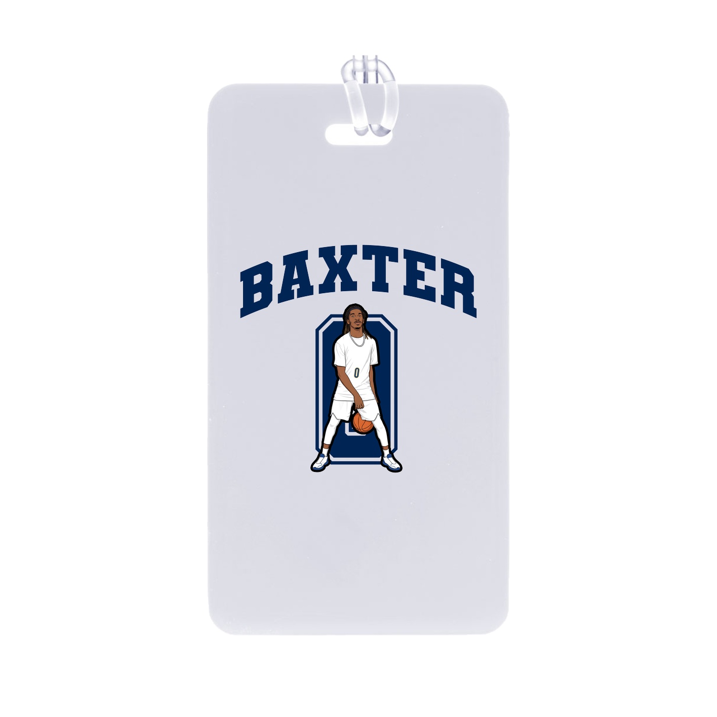 Bag Tag — Number in Classic