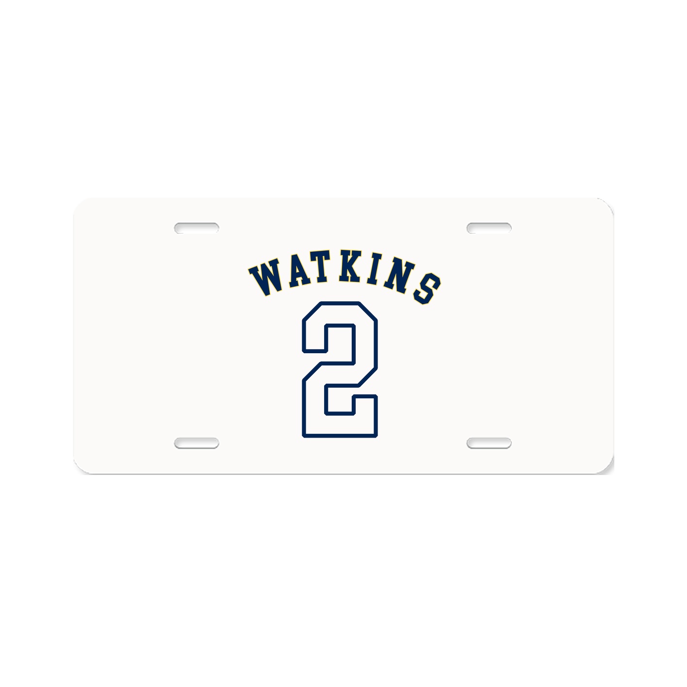 License Plate — Shirsey Arch in Classic