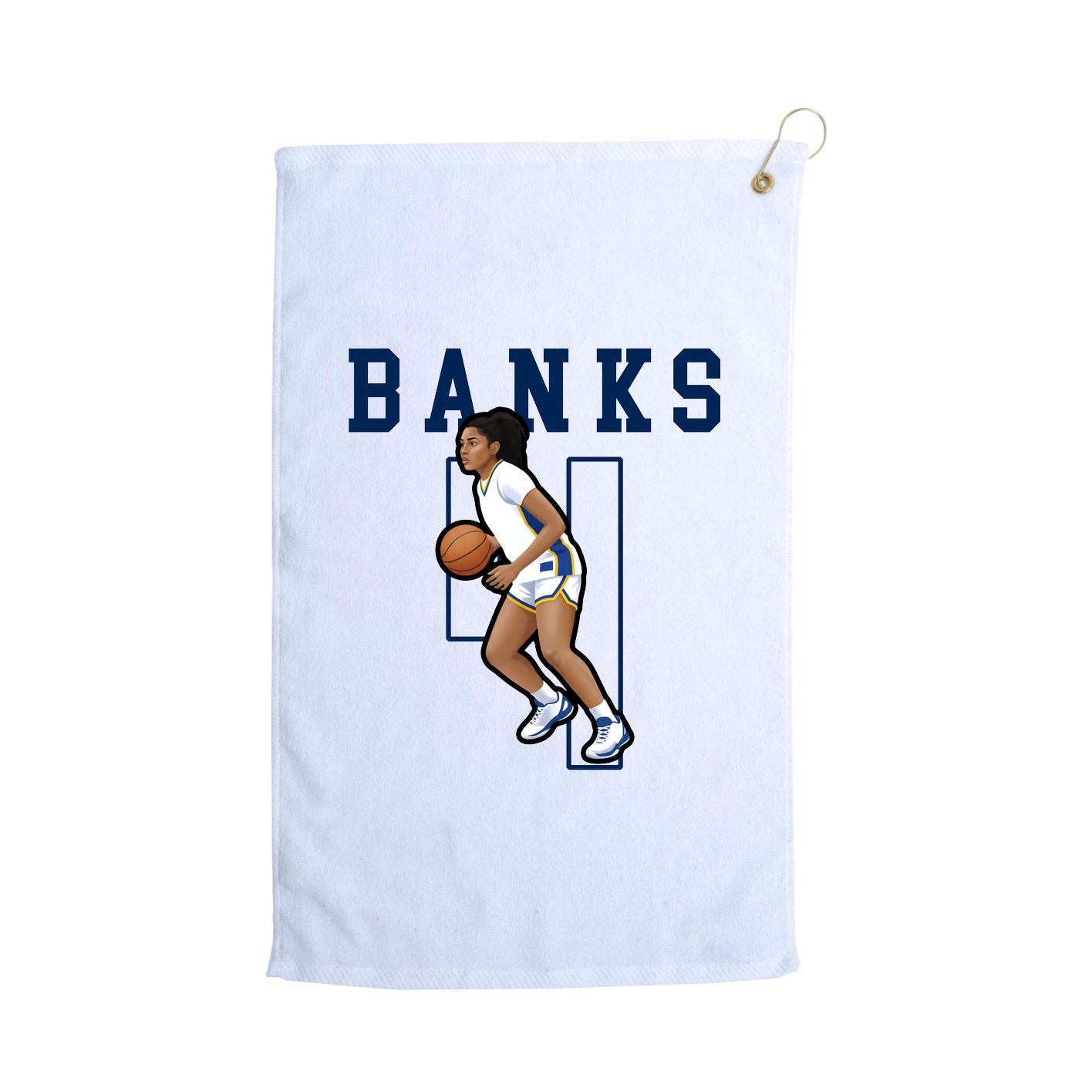 Golf Towel — Shirsey in White