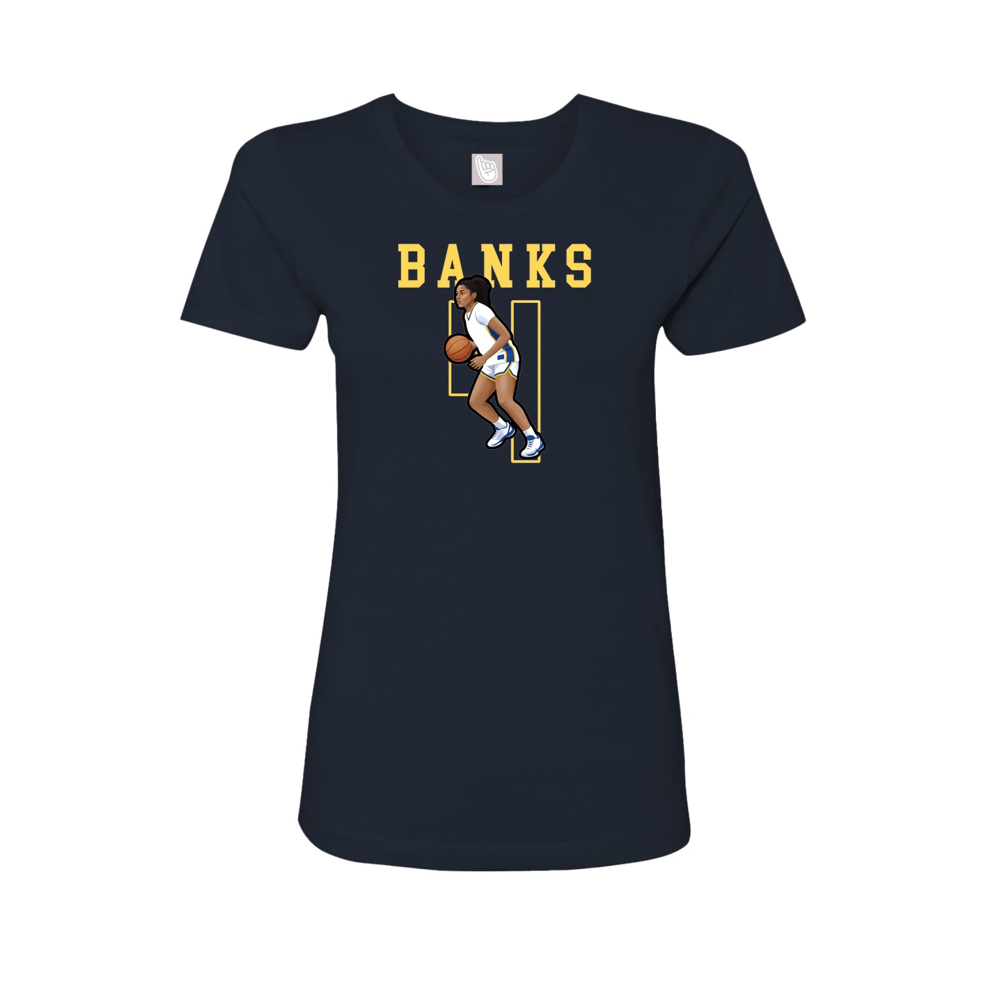 Fitted Women's Tee — Shirsey in Navy