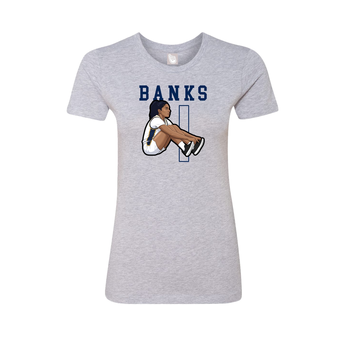 Fitted Women's Tee — Shirsey in Grey