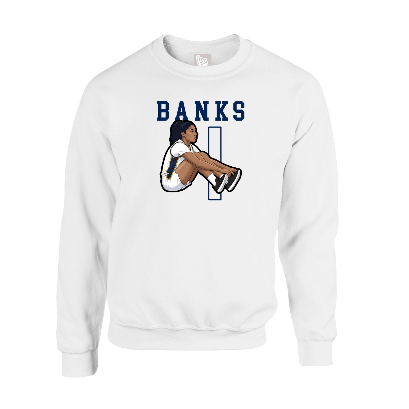 Fleece Crew — Shirsey in White
