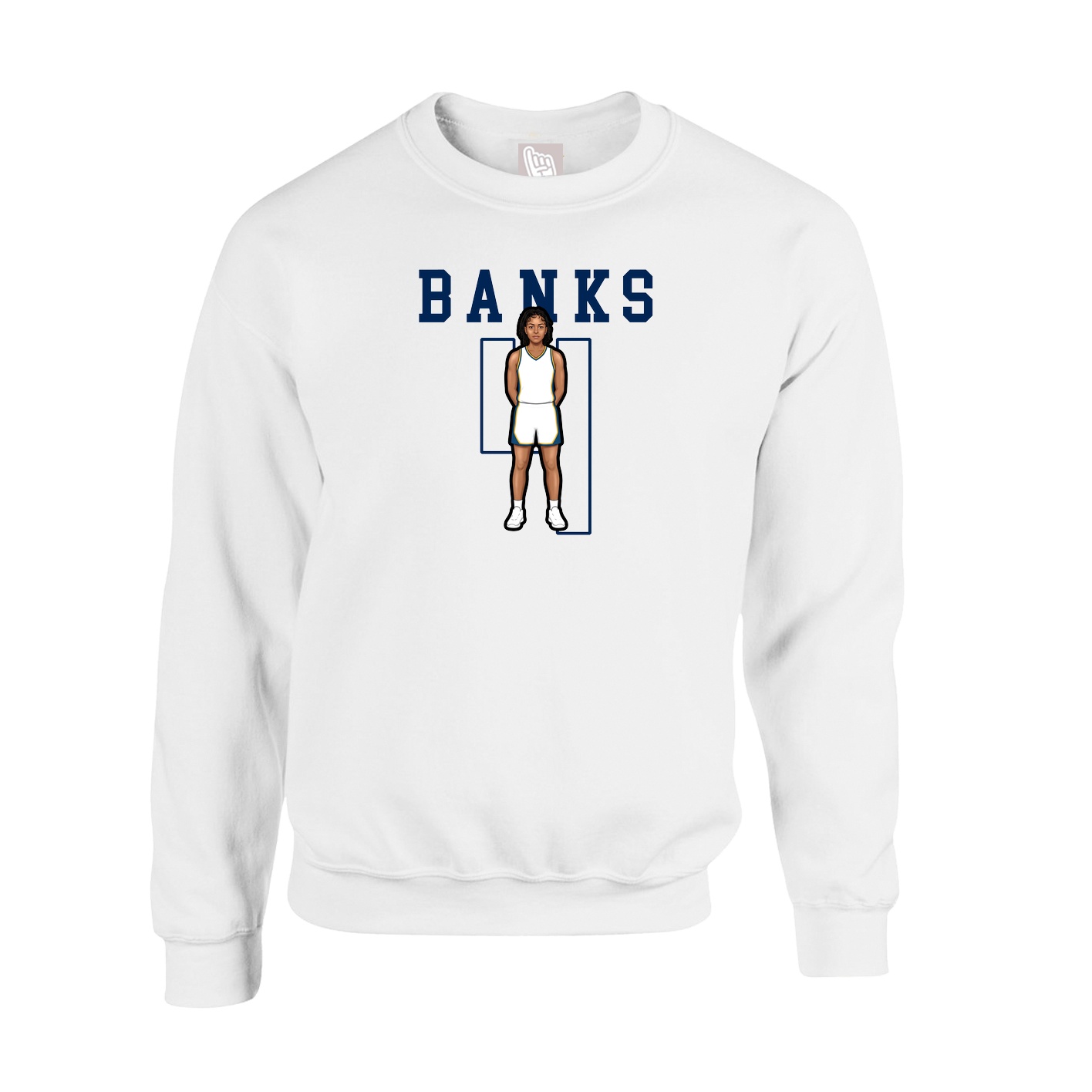 Fleece Crew — Shirsey in White