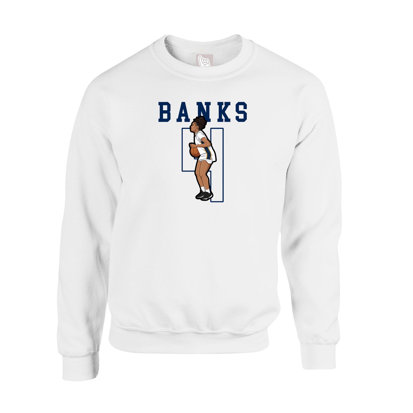 Fleece Crew — Shirsey in White