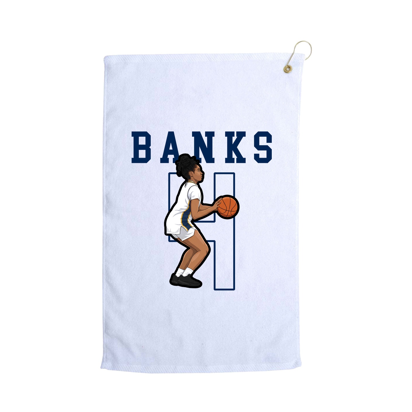 Golf Towel — Shirsey in White
