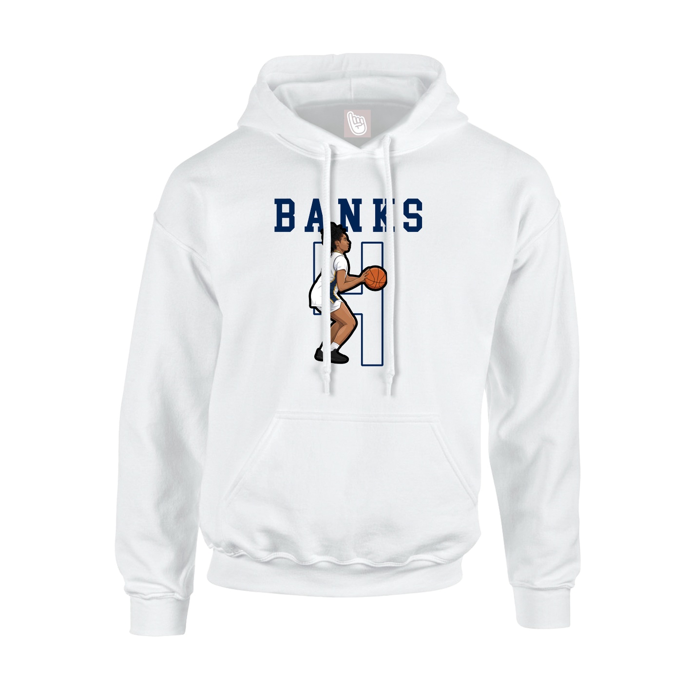 Youth Hoodie — Shirsey in White