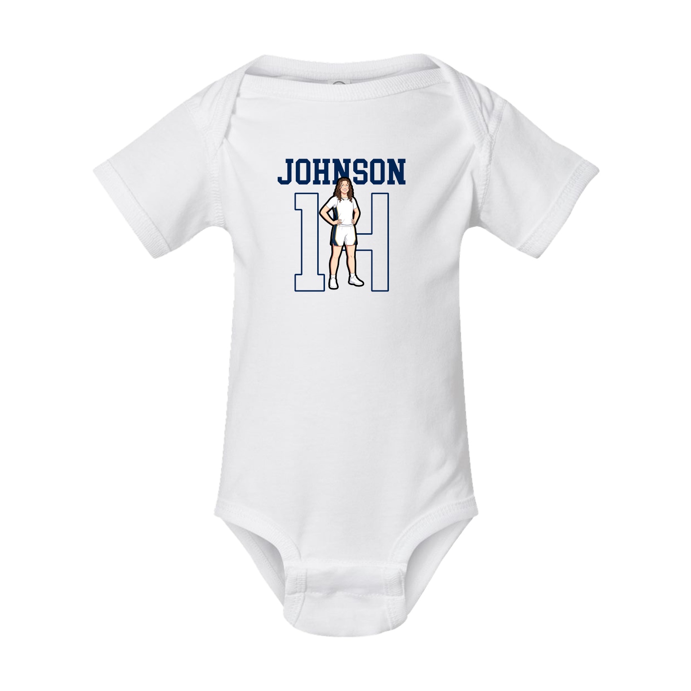 Baby Onesie — Shirsey in White