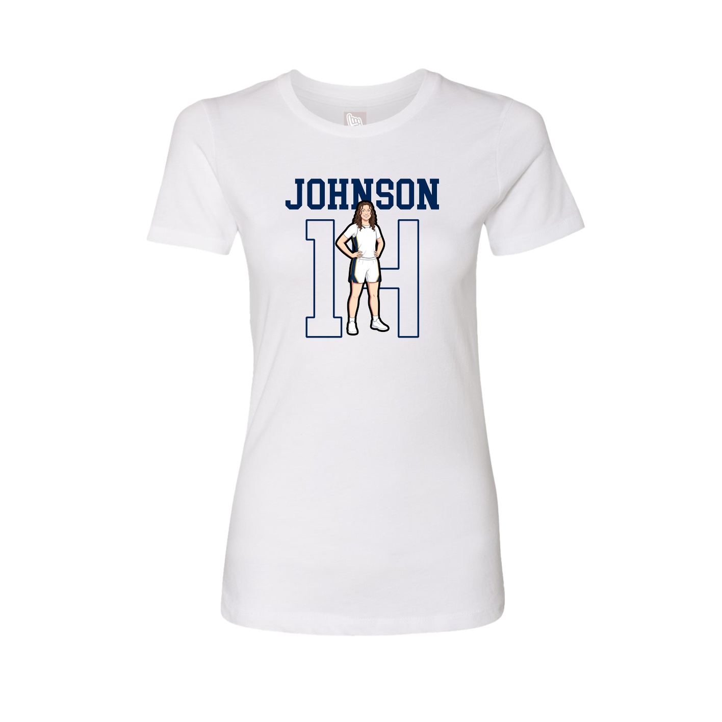 Fitted Women's Tee — Shirsey in White