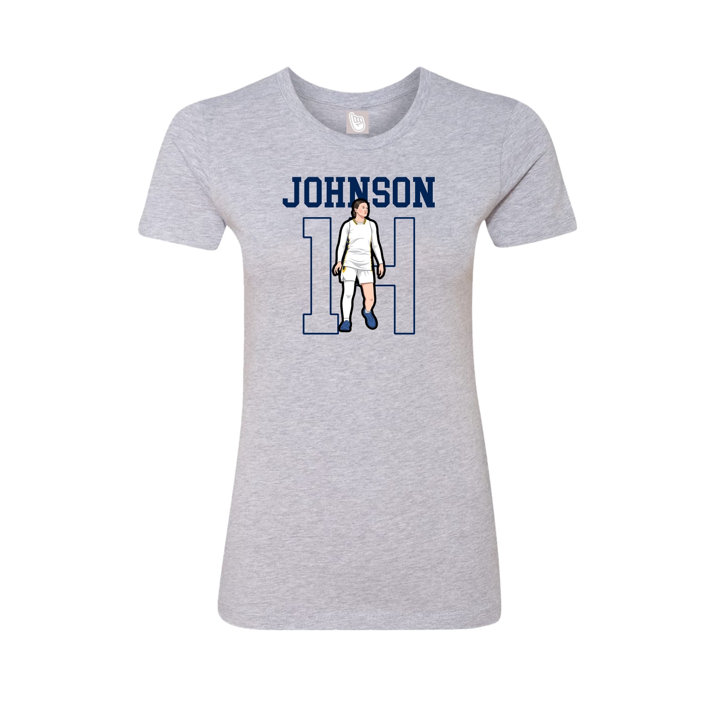 Fitted Women's Tee — Shirsey in Grey
