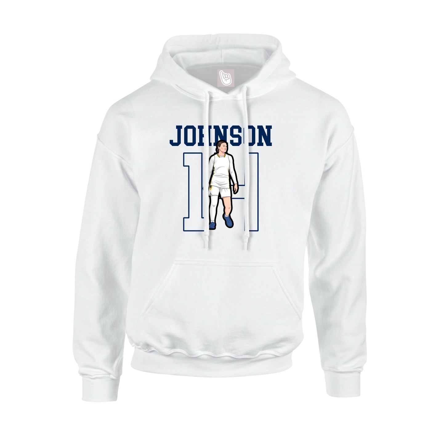 Hoodie — Shirsey in White
