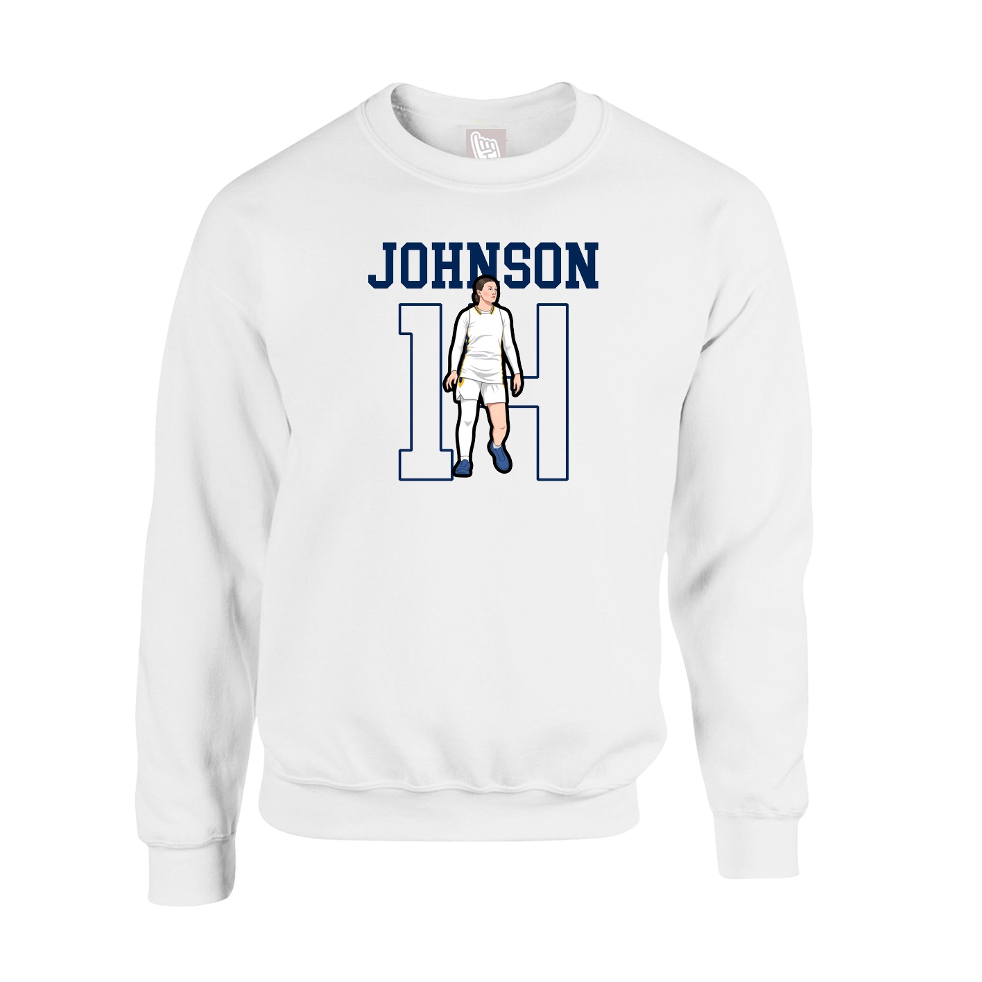 Fleece Crew — Shirsey in White