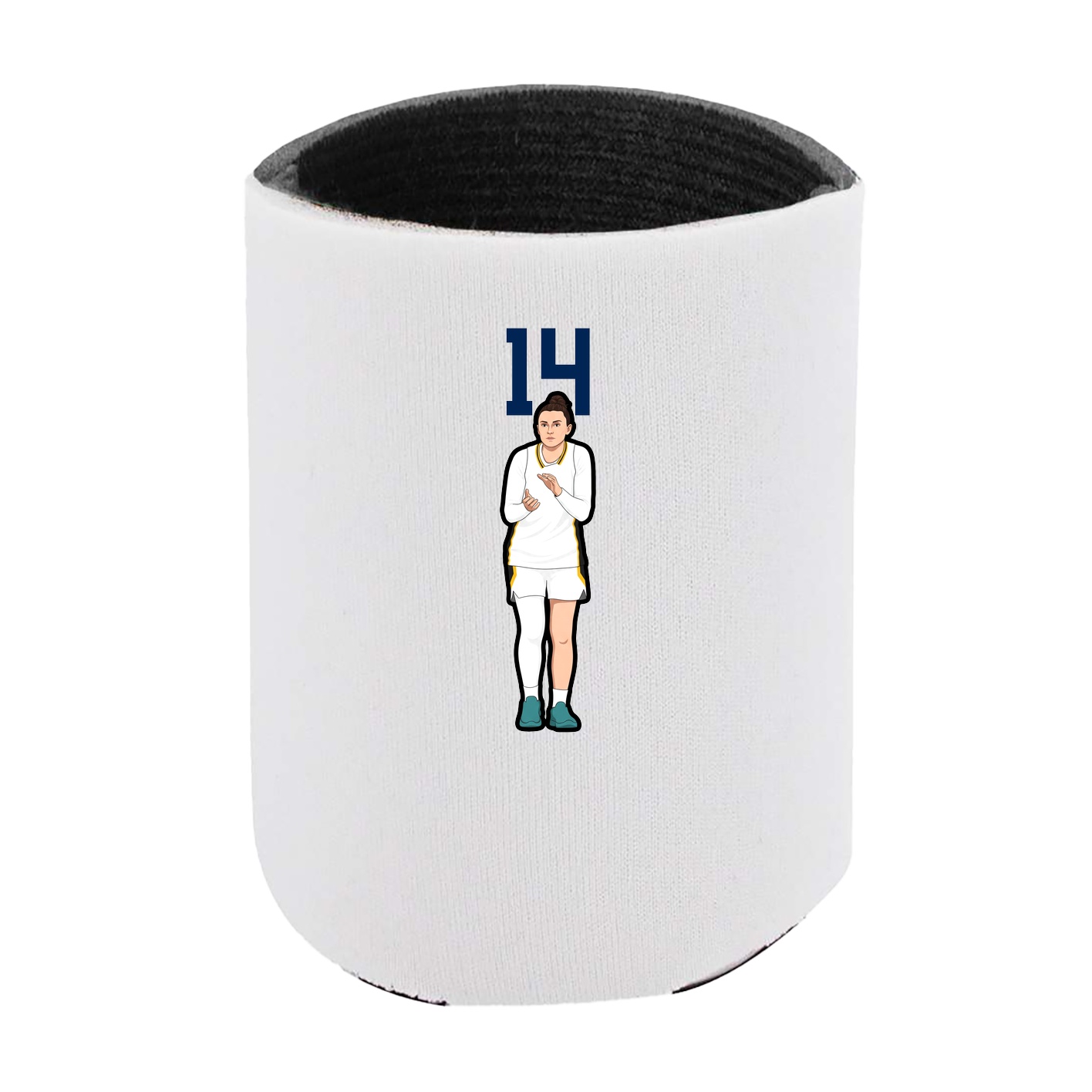 Can Holder — Number Top in White