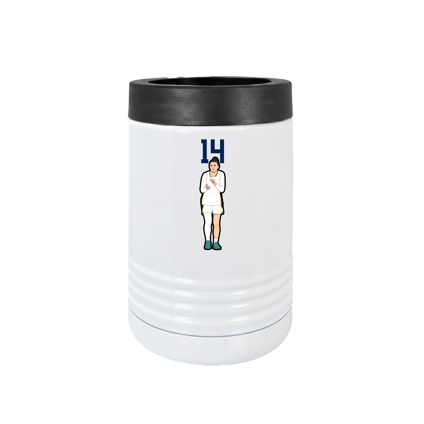 Beverage Holder — Number Top in White