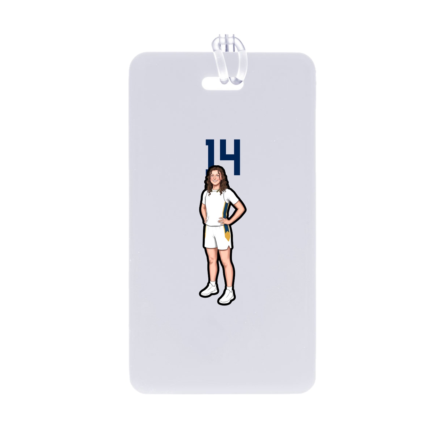 Bag Tag — Number Top in Classic