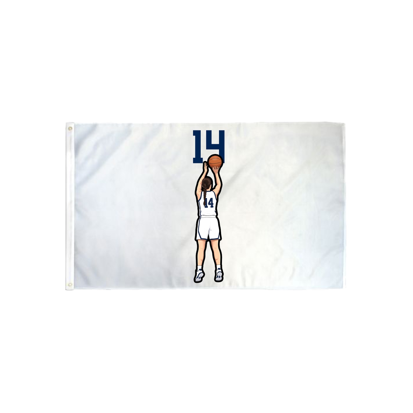 3x5 Flag — Number Top in Classic