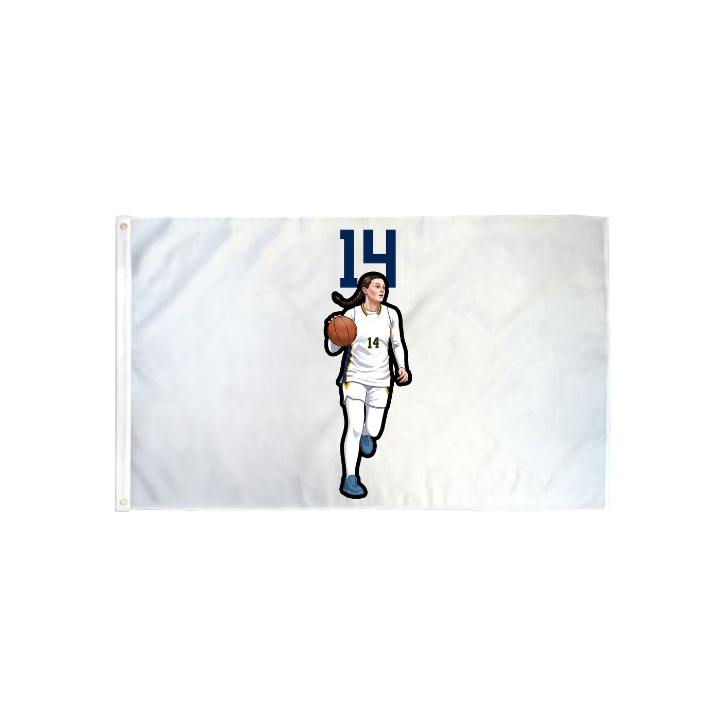 3x5 Flag — Number Top in Classic
