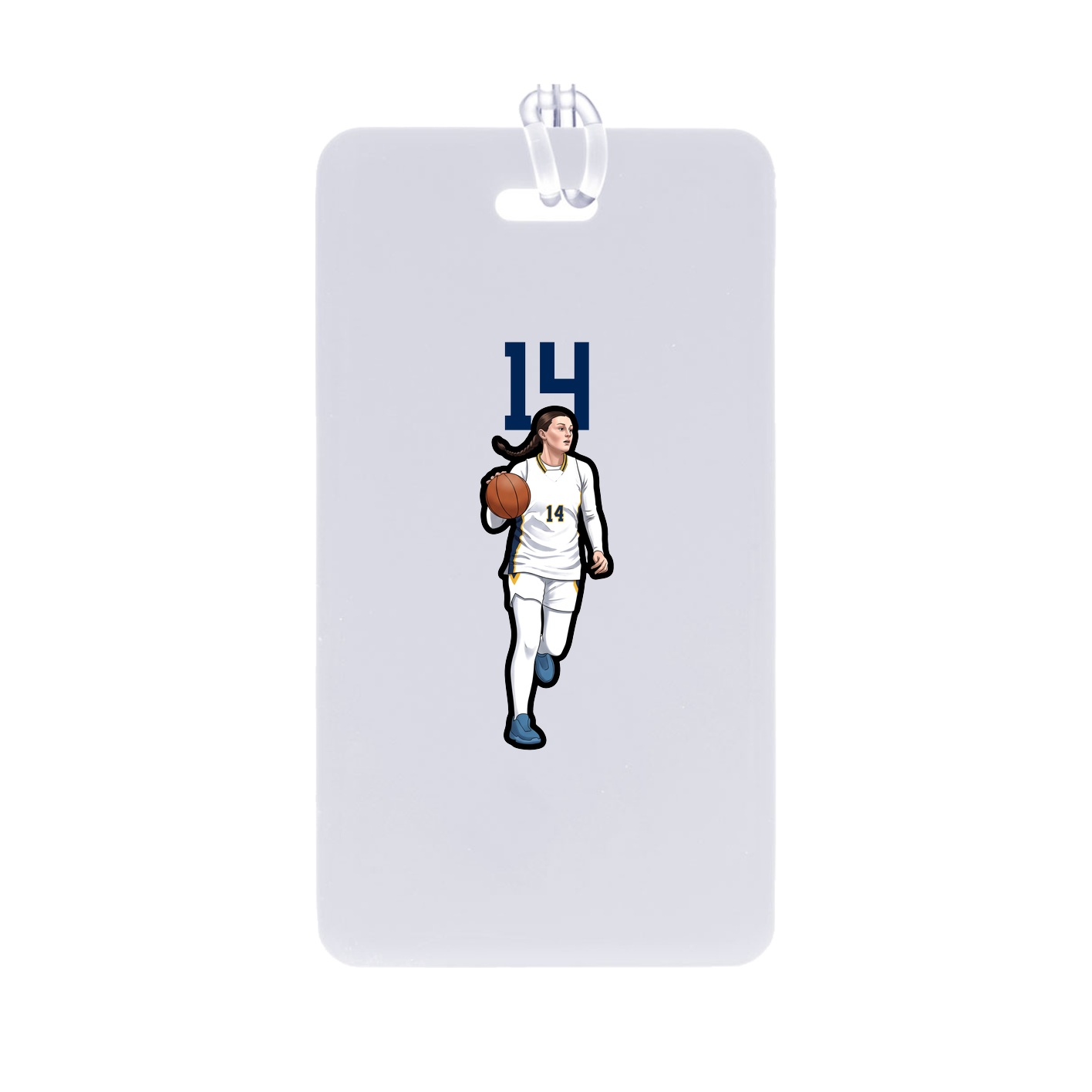 Bag Tag — Number Top in Classic