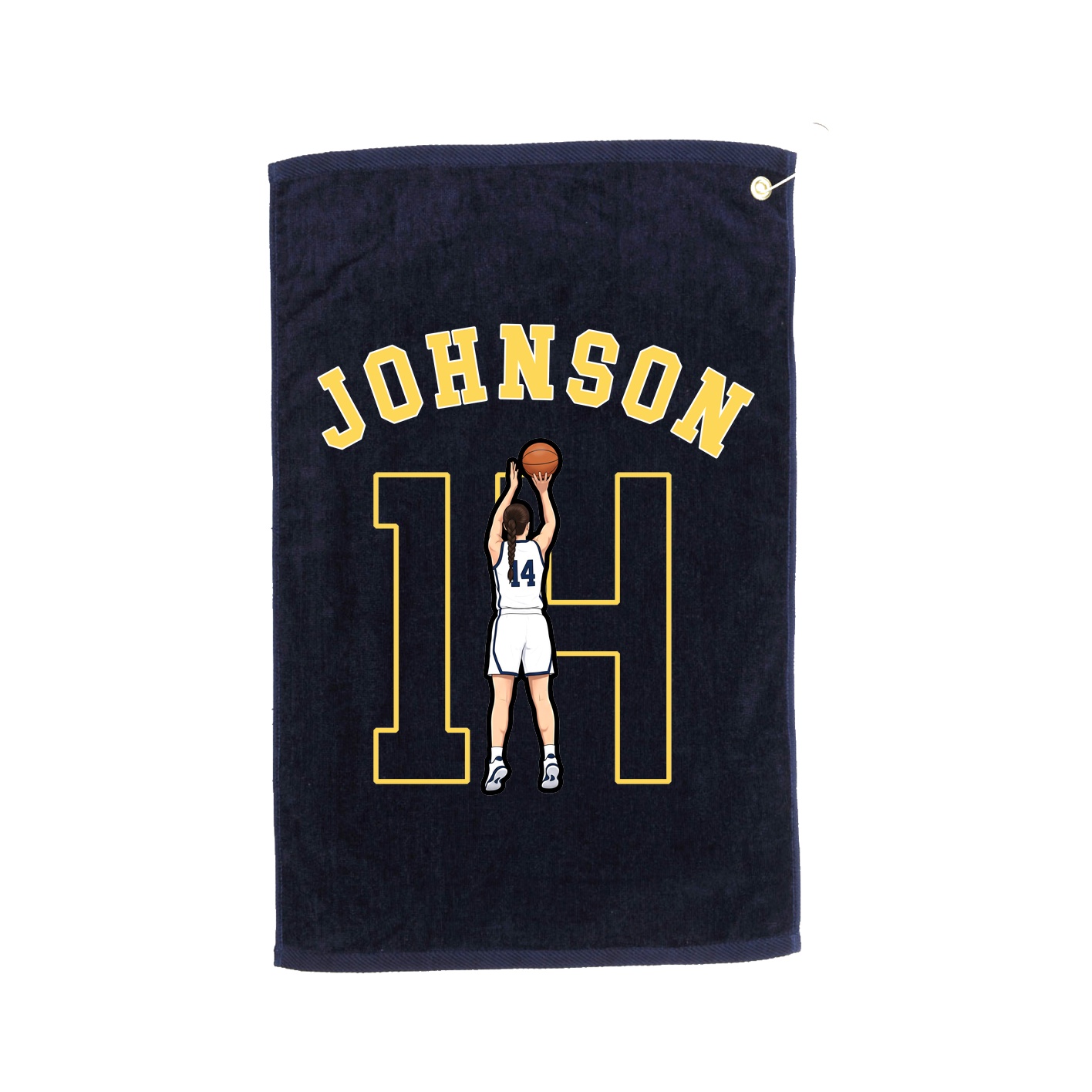 Golf Towel — Shirsey Arch in Navy