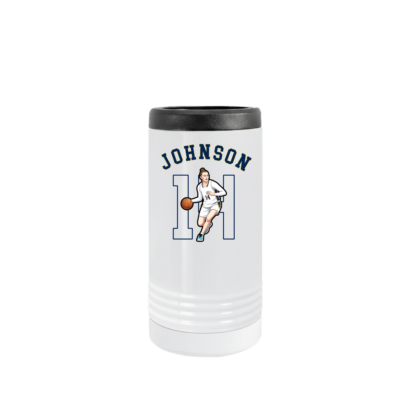 Slim Beverage Holder — Shirsey Arch in White