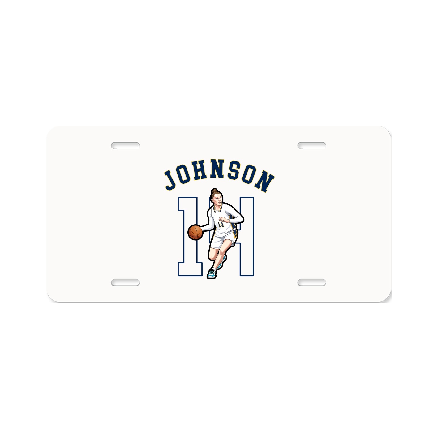 License Plate — Shirsey Arch in Classic
