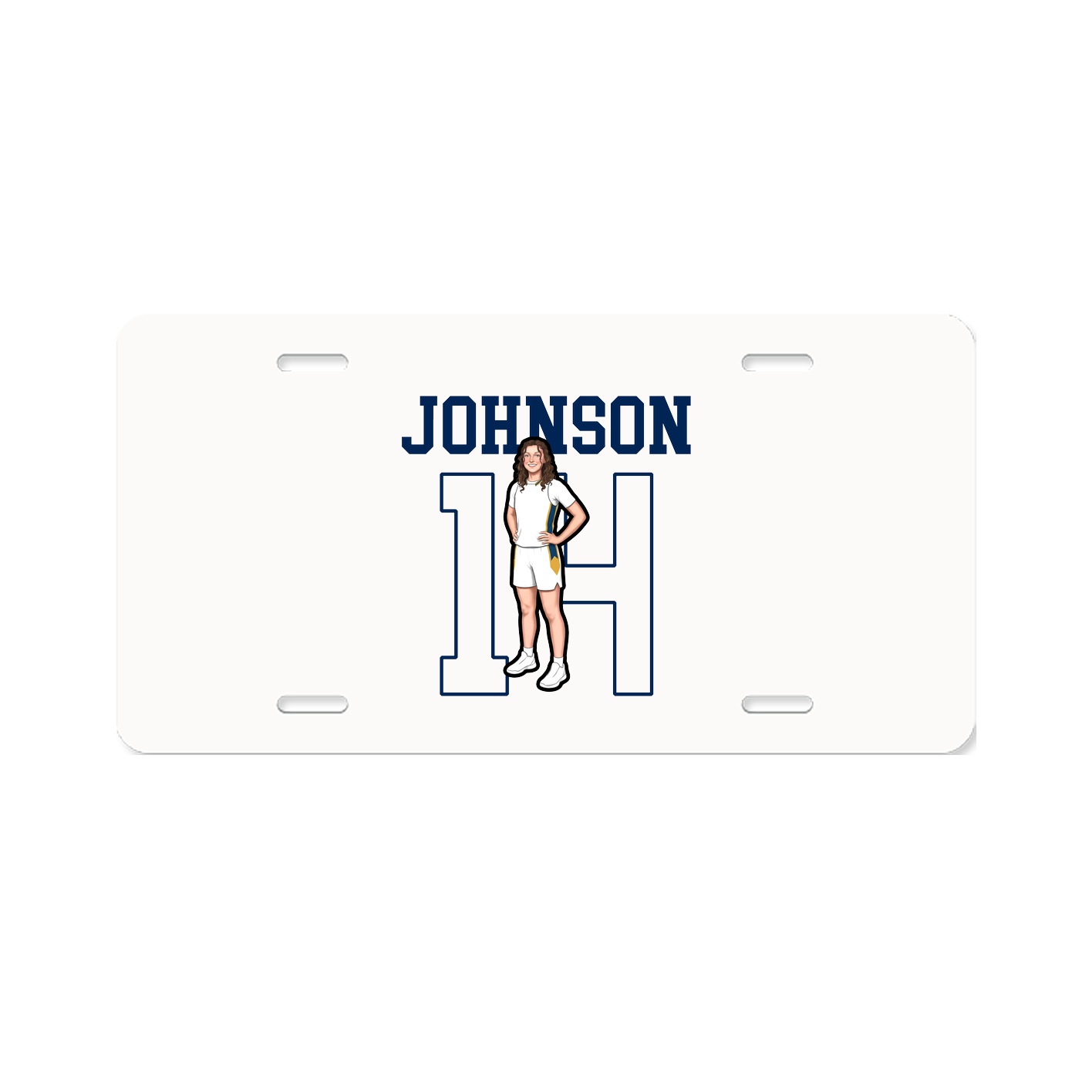 License Plate — Shirsey in Classic