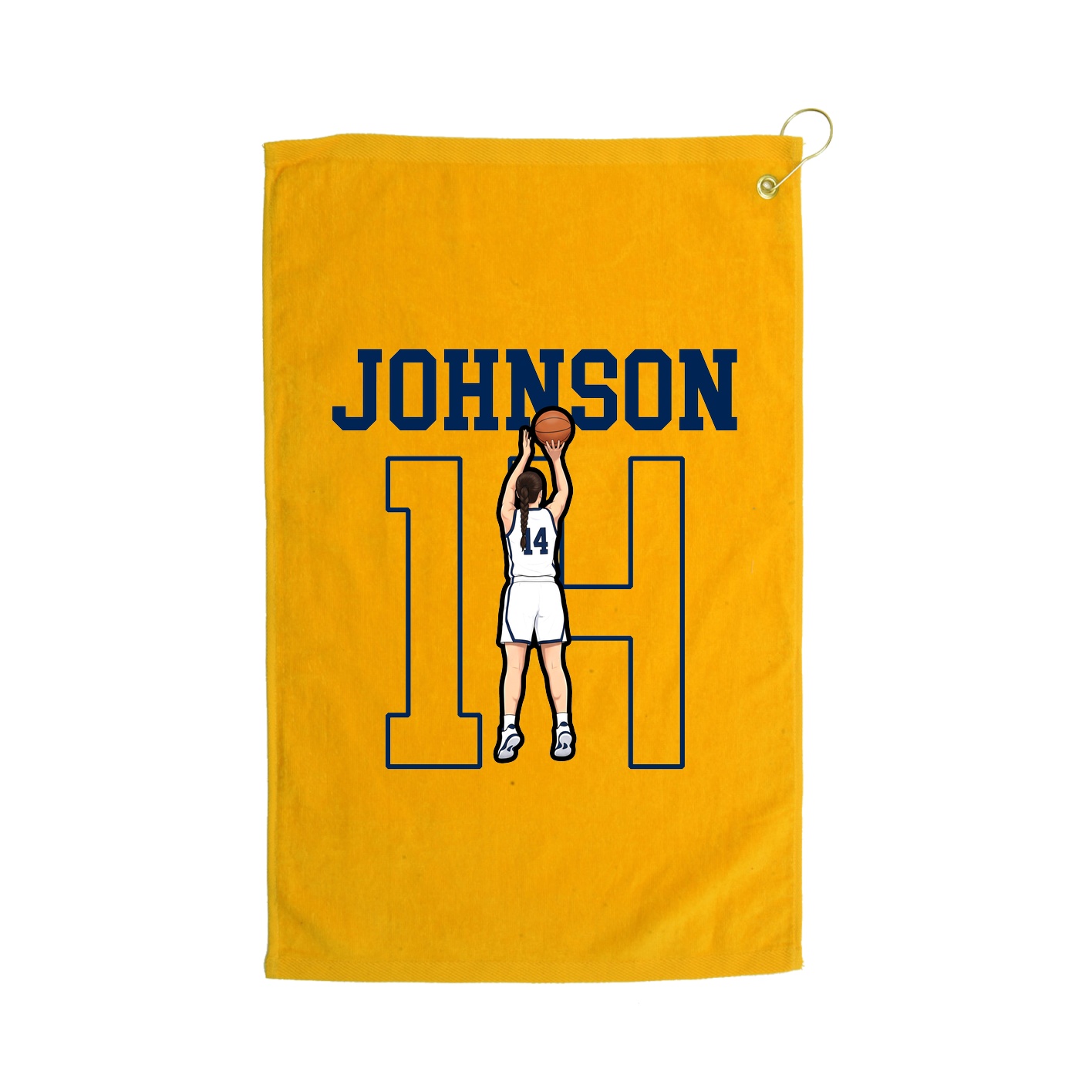 Golf Towel — Shirsey in Gold