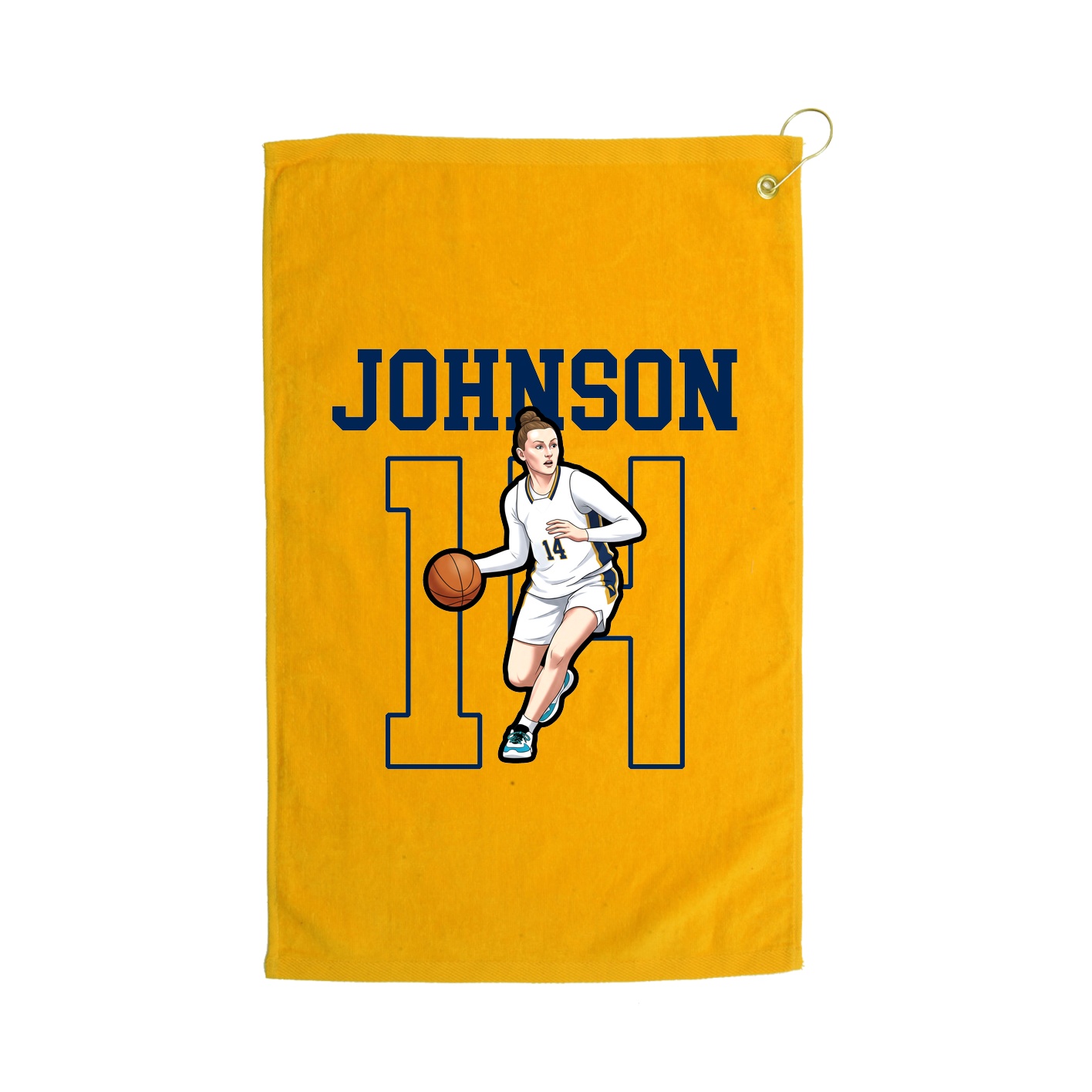 Golf Towel — Shirsey in Gold