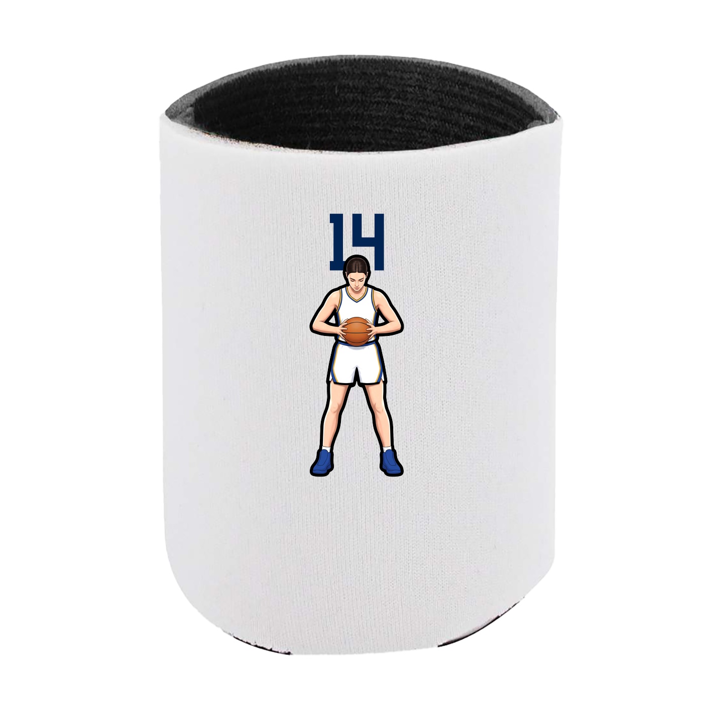 Can Holder — Number Top in White