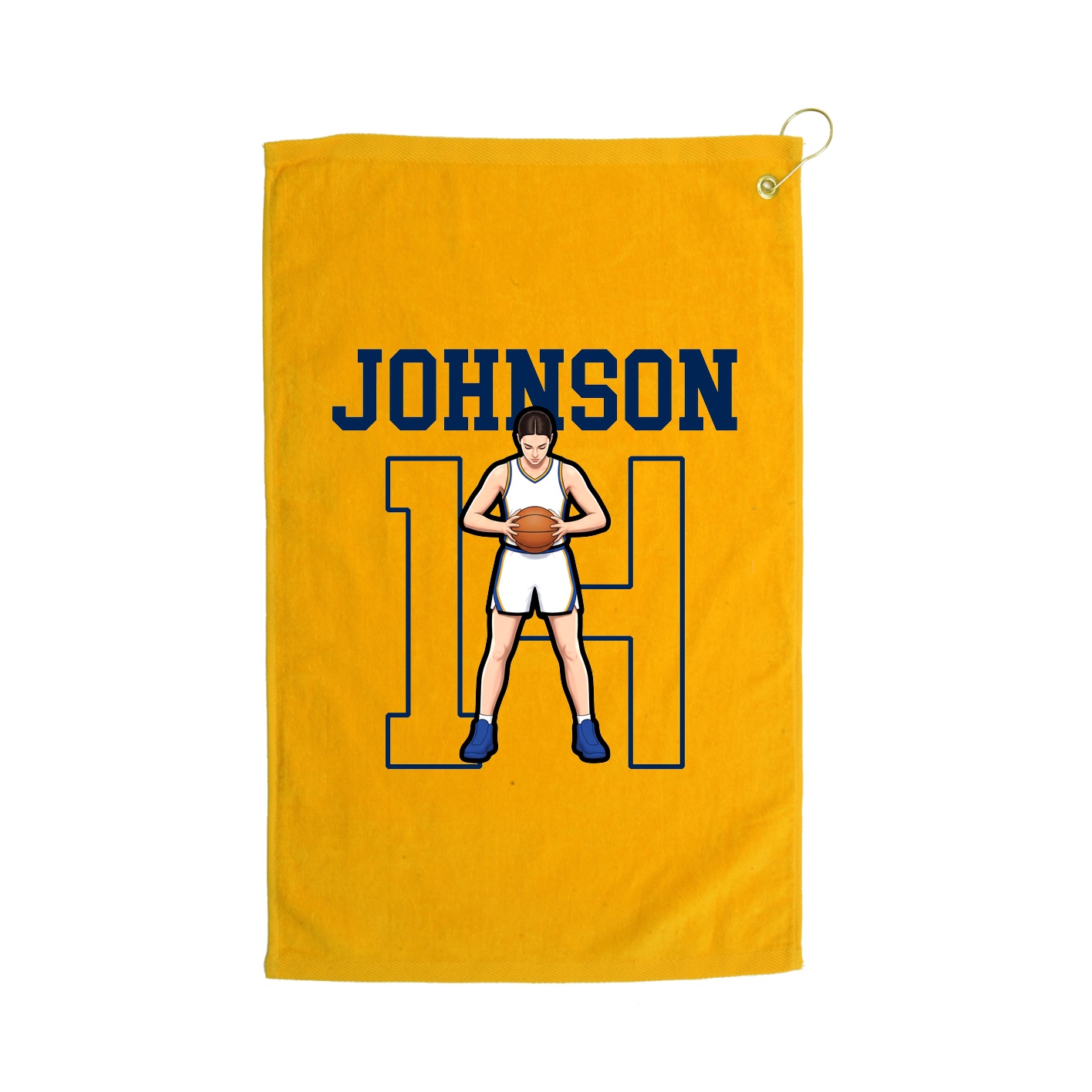Golf Towel — Shirsey in Gold