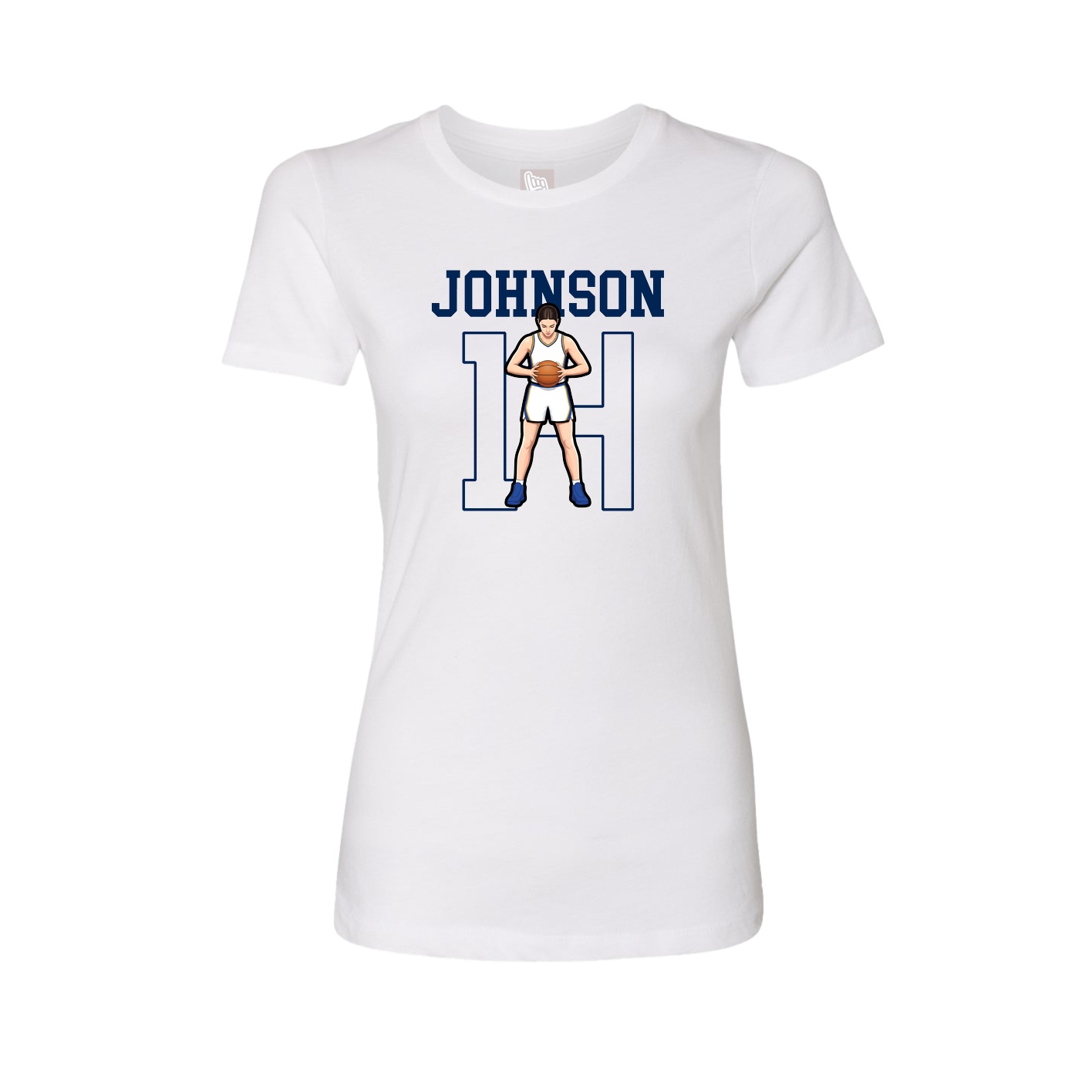 Fitted Women's Tee — Shirsey in White