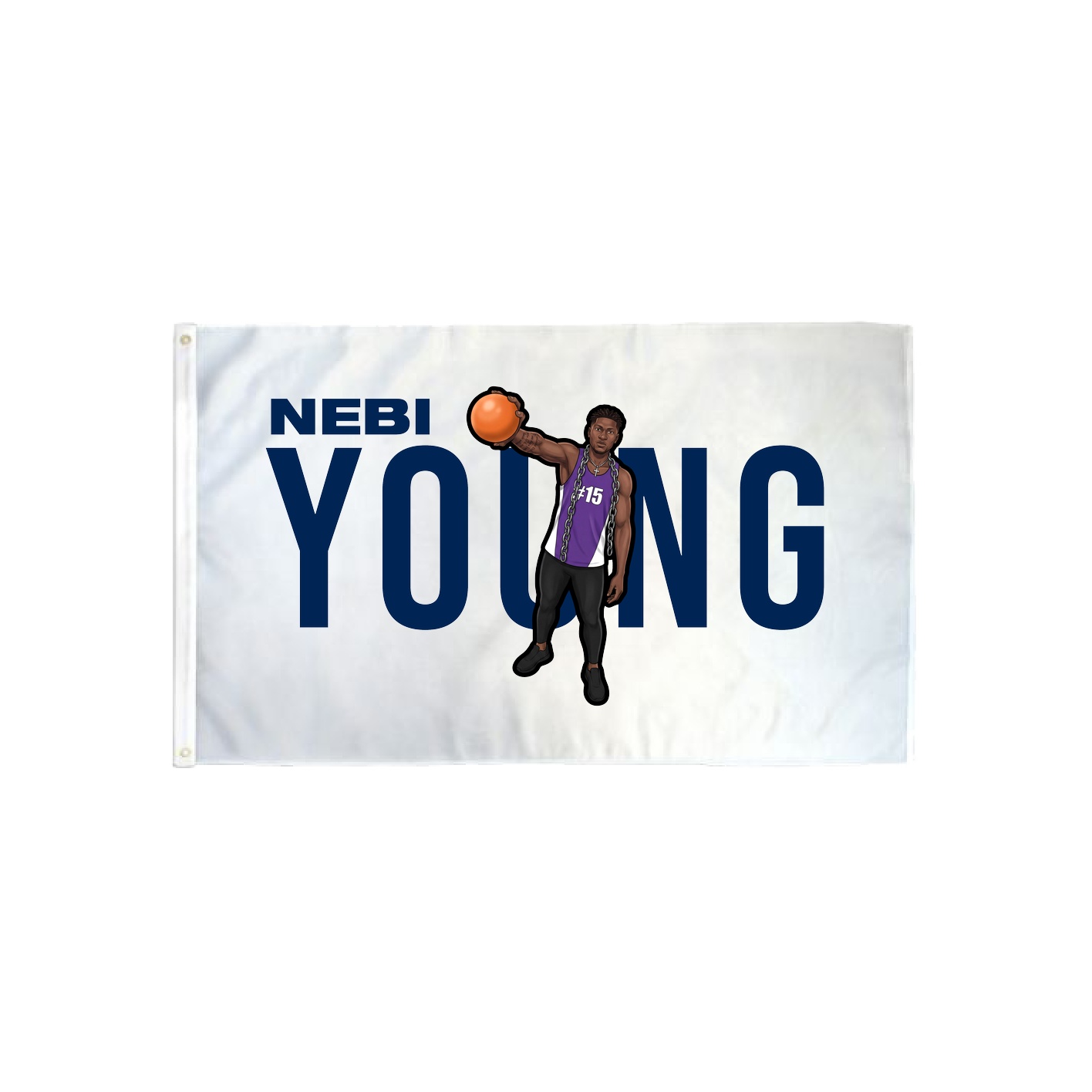 3x5 Flag — Player Name in Classic