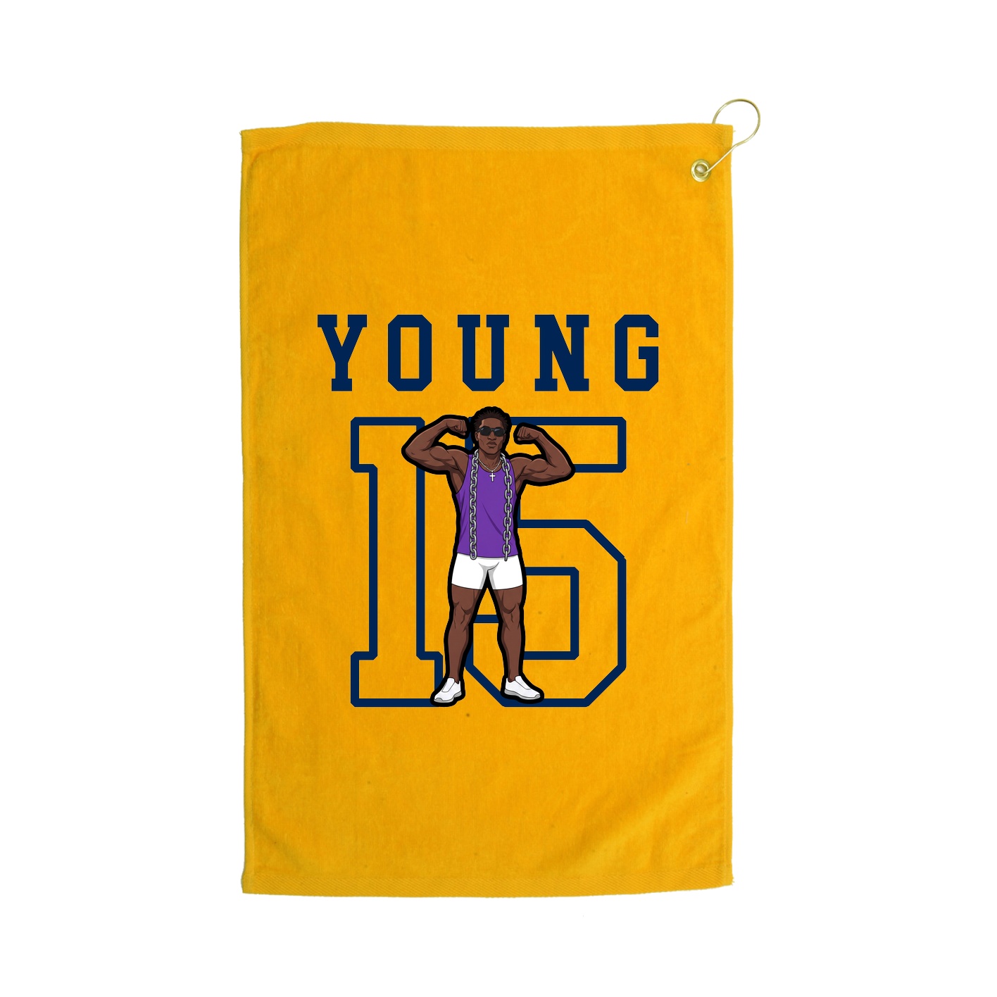 Golf Towel — Shirsey in Gold