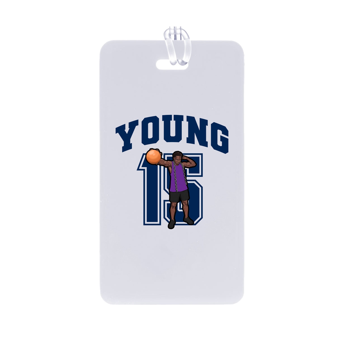 Bag Tag — Number in Classic