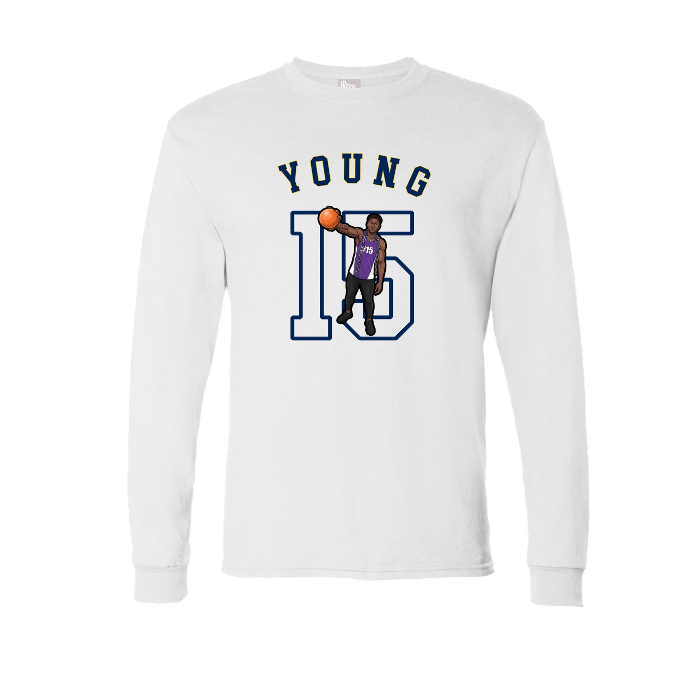 Long Sleeve Tee — Shirsey Arch in White
