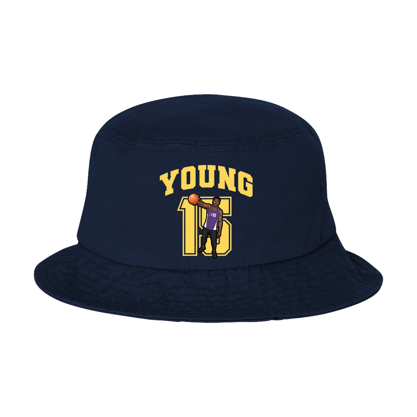 Bucket Cap — Number in Navy