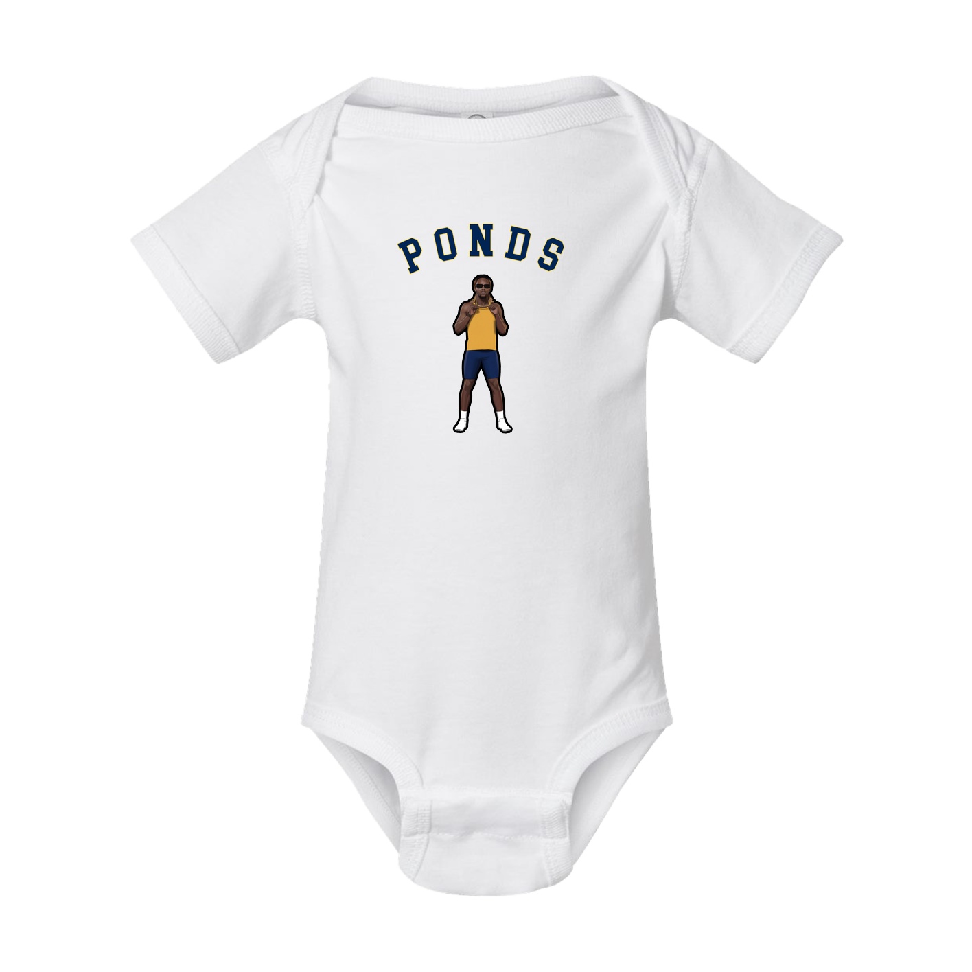 Baby Onesie — Shirsey Arch in White