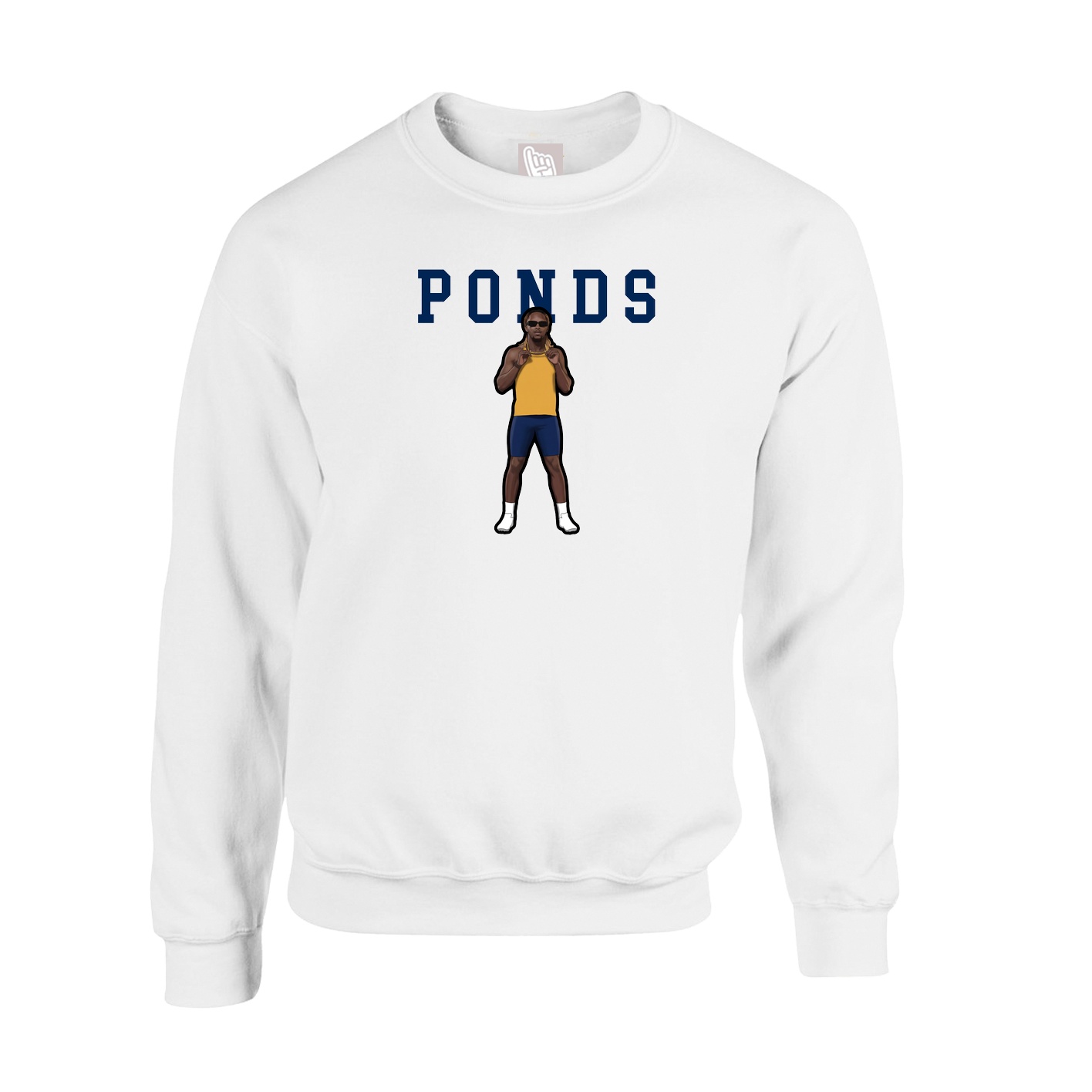 Fleece Crew — Shirsey in White