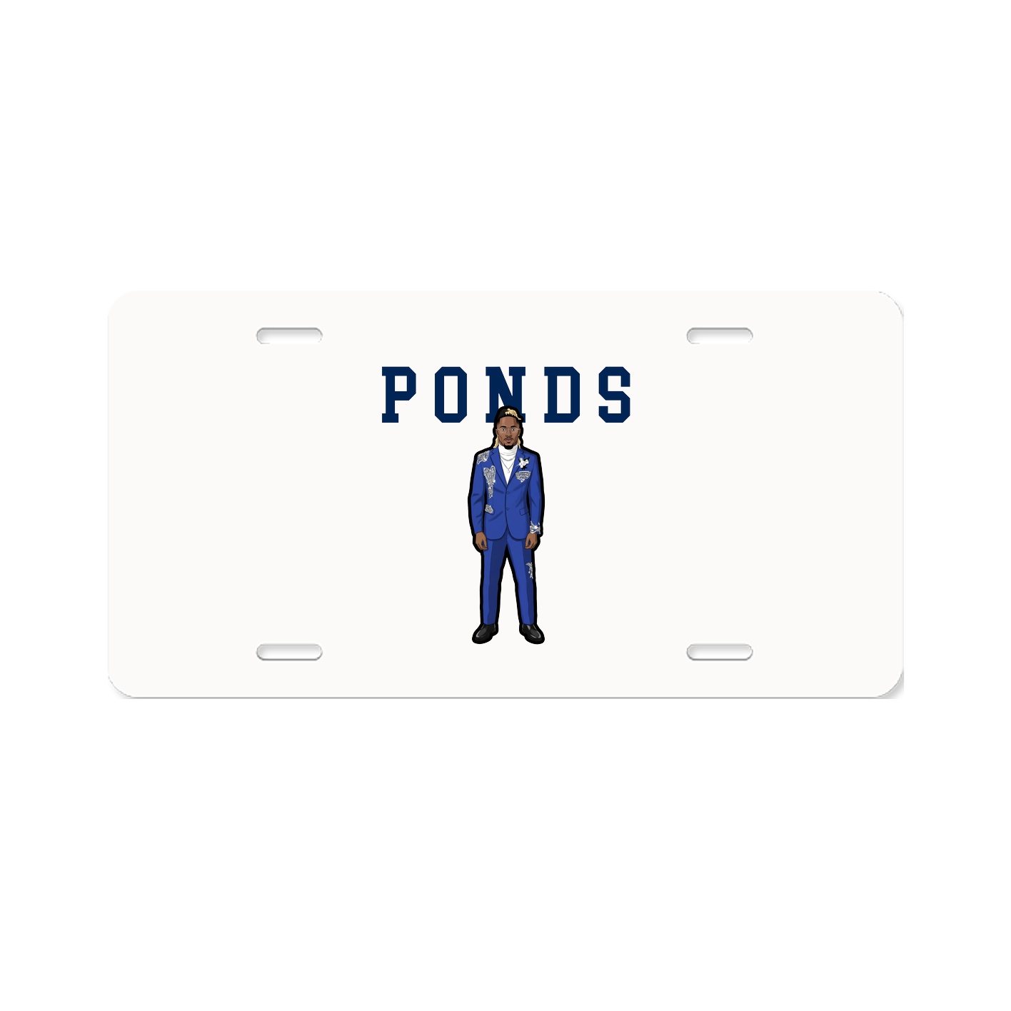 License Plate — Shirsey in Classic